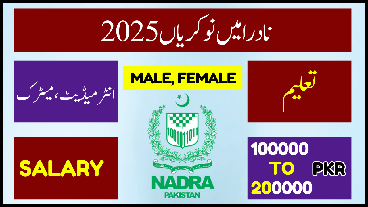 NADRA Technologies Limited NTL Jobs 2025 Latest Advertisement